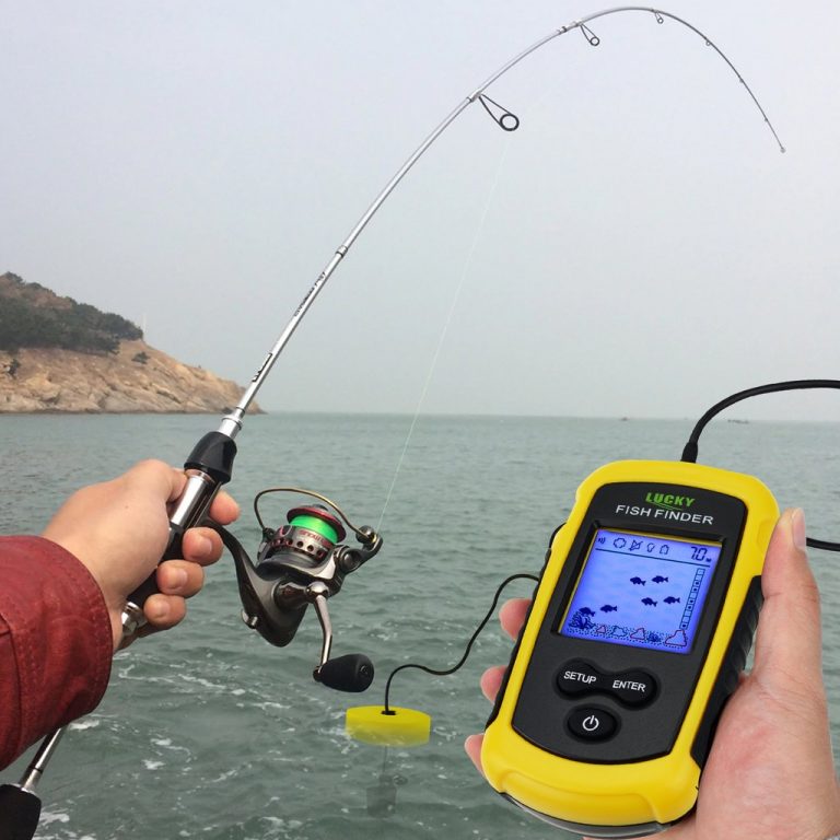 Portable Wireless Smart Pro Fish Finder Sonar Detector With Display