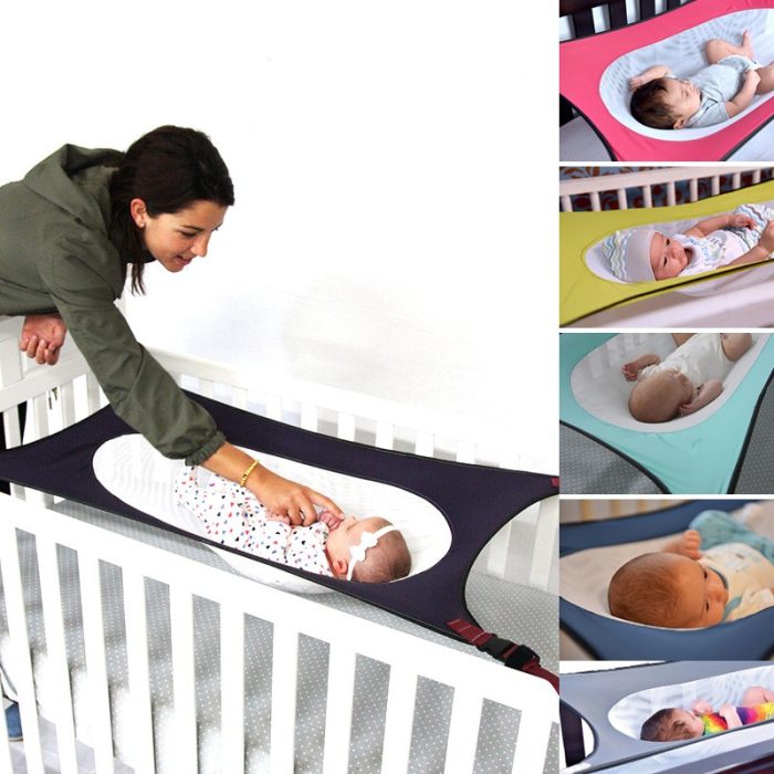 Catchiebaby Infant Baby Hammock (Detachable Baby Crib With Adjustable Net)