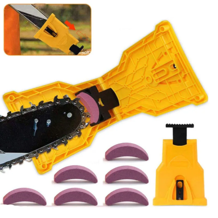Chainsaw Teeth Sharpener Self Sharpening Grinder Tools Sharpening Woodworking