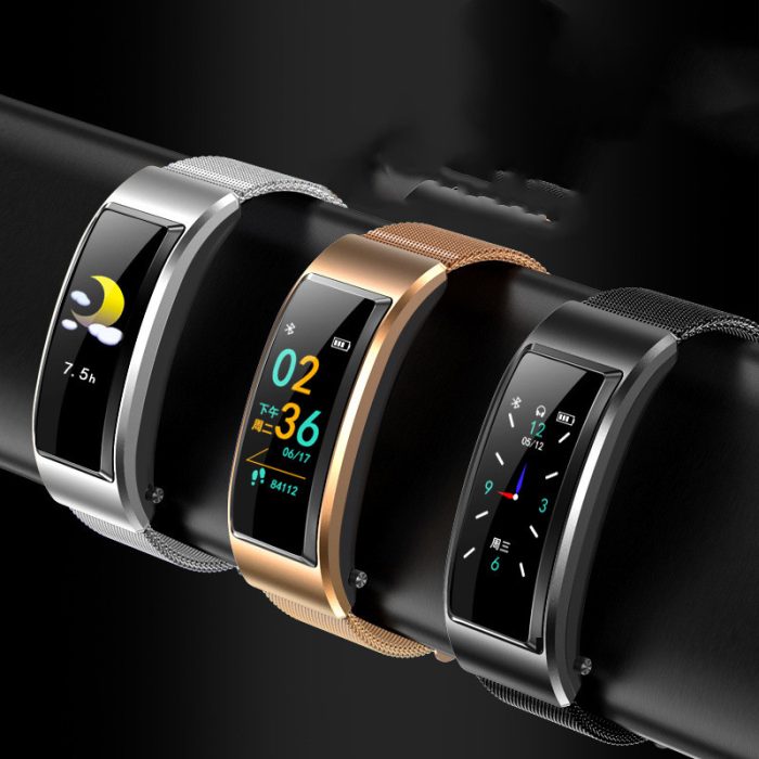 Smart Bracelet With Bluetooth Earphones