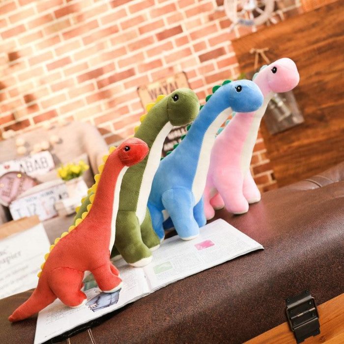 Long Neck Dino Pillow Plush 3D Stuffed Animal Brachiosaurus