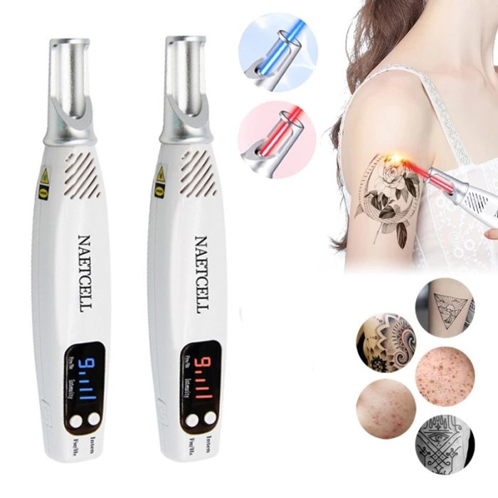 Picosecond Laser Pen for Mole, Dark Spot, Tattoo, Acne, and Skin Pigment Removal