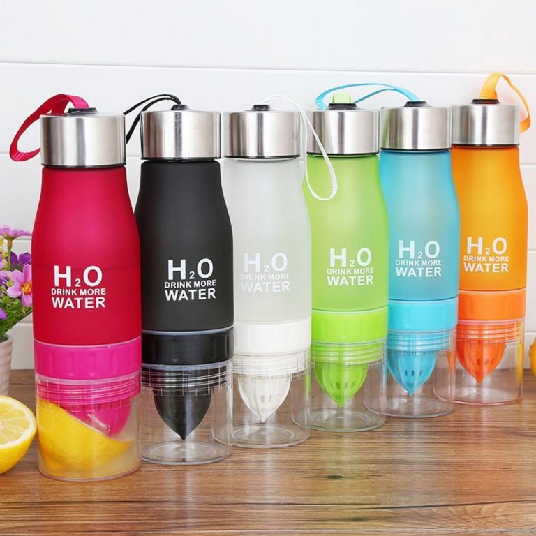 H2O Fruit Infuser Water Bottle - Best Fruit Infused Flavored Water Bottle