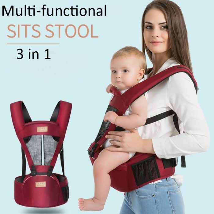 3 in 1 Ergonomic Kangaroo Baby Carrier