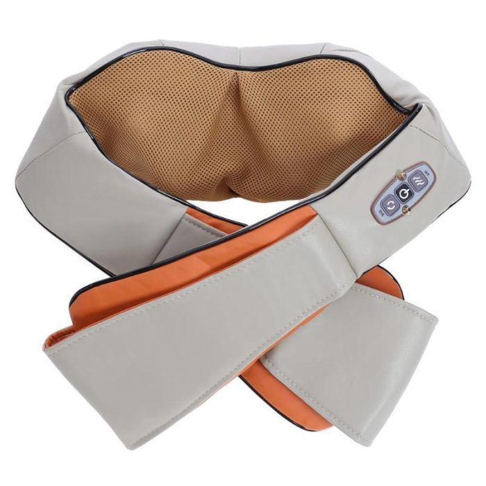 Electric Shiatsu Back Neck And Shoulder Massager With Heat