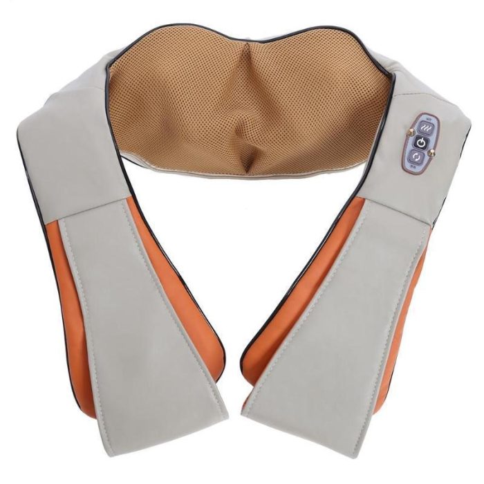 Electric Shiatsu Back Neck And Shoulder Massager With Heat