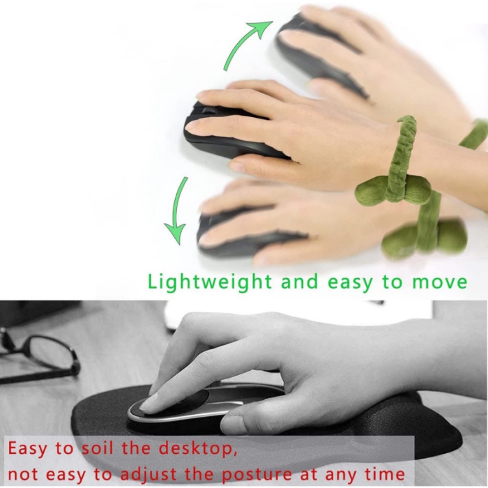 Mini Wrist Guard Support Pad Can Freely Moved Wrist Guard Pillow Office Computer Keyboard Mouse Laptop Computer Game Wrist Guard