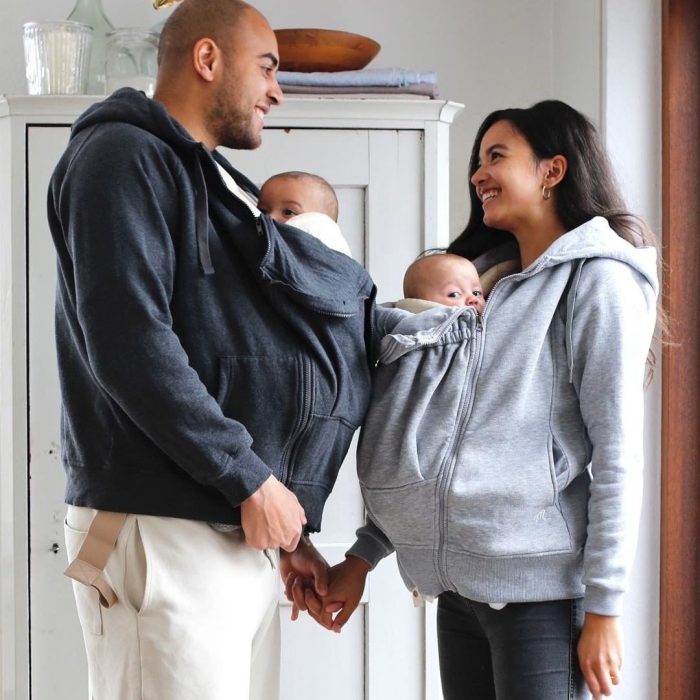 Multifunctional Kangaroo Hoodie for Maternity