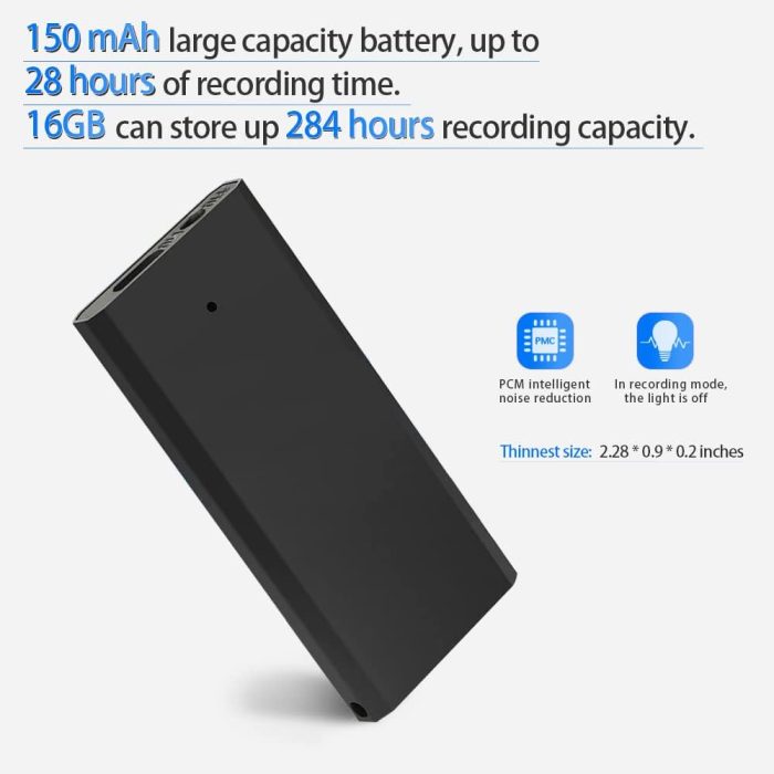 Mini Voice Activated Recorder