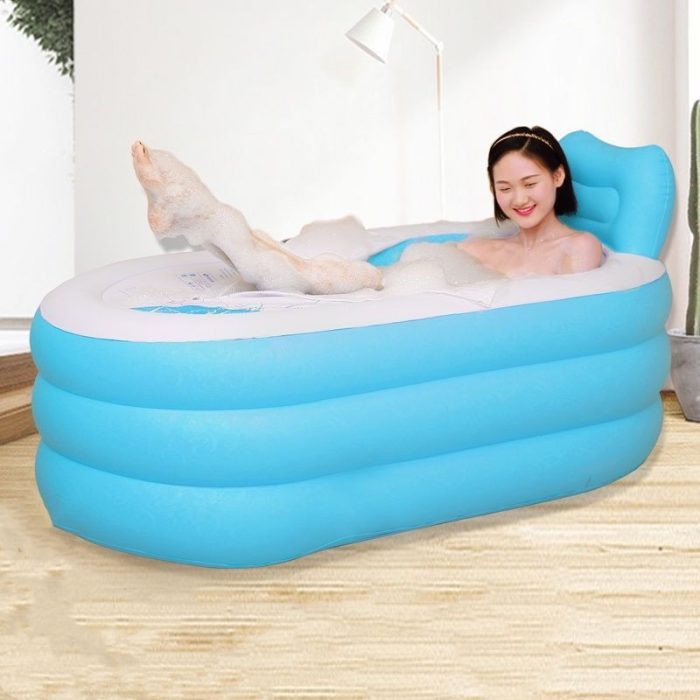 Large Portable Inflating Shower Bathtub For Adults