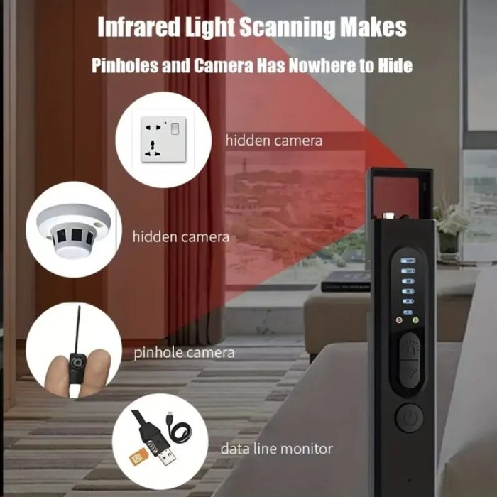 GPS Tracker Detector Multifunctional Anti-Positioning Anti-Eavesdropping Detection Scanner